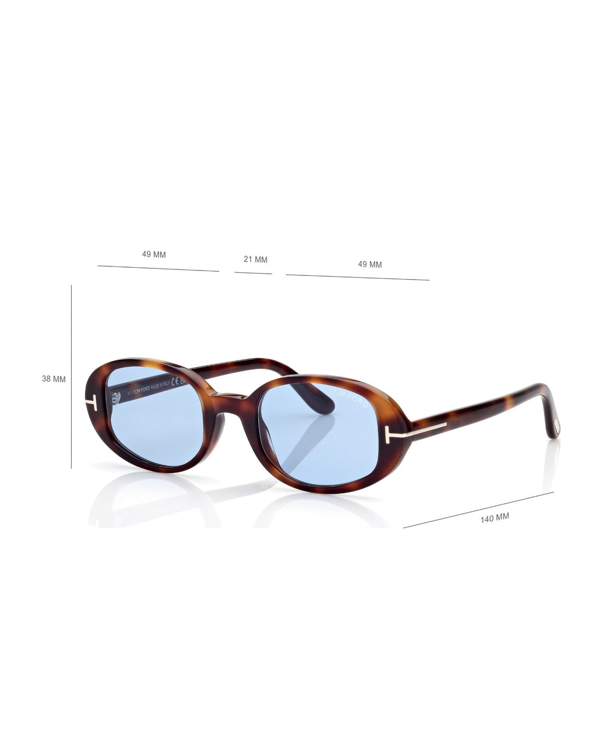 Tom Ford Iggy Damen-Sonnenbrille braun Bild 4