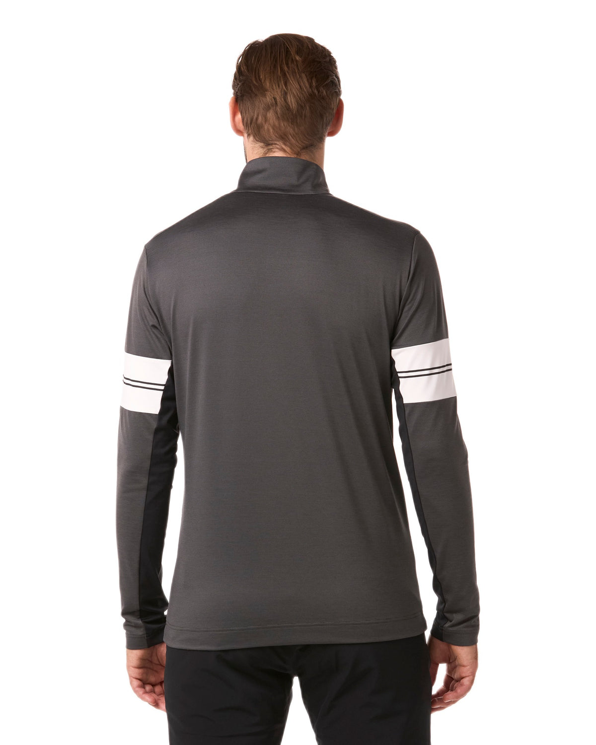 Toni Sailer AARON WOOL Herren-First-Layer hellgrau Bild 3