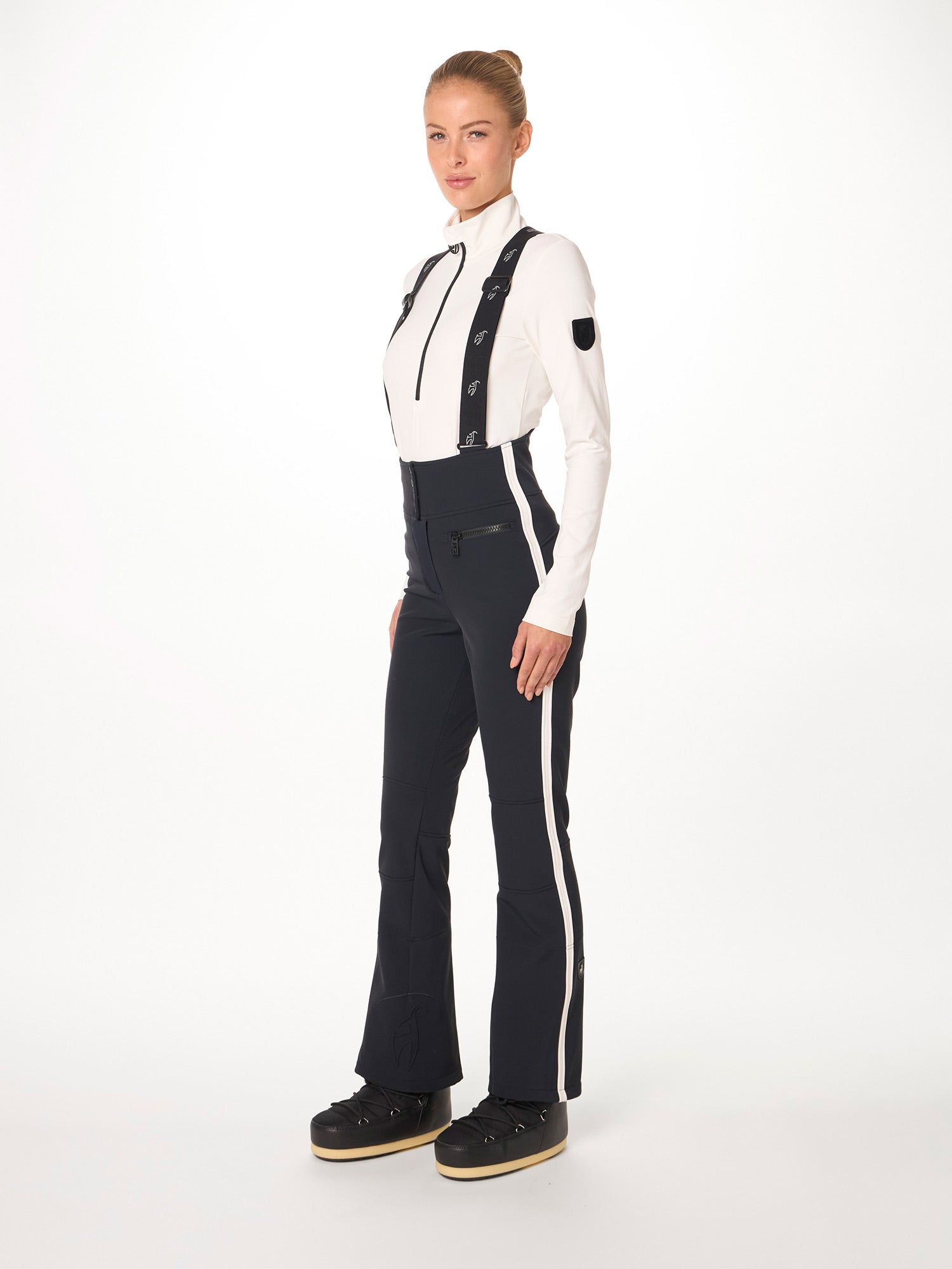 Toni Sailer Delfina Skihose Damen schwarz/weiss schwarz/weiss Bild 2