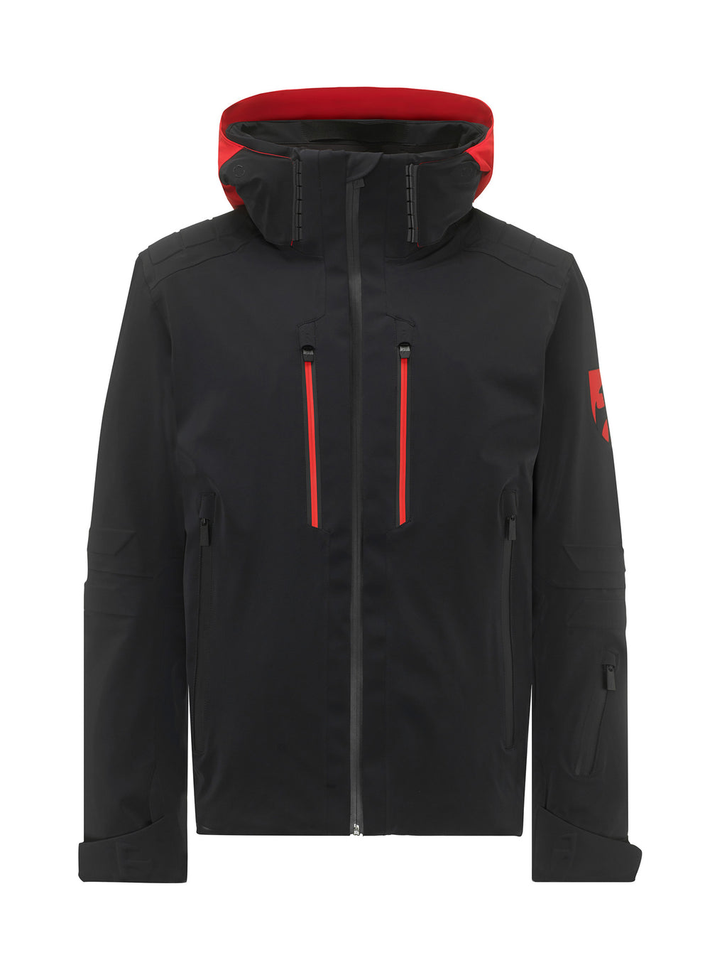 Toni Sailer Evan Skijacke Herren schwarz/rot schwarz/rot Bild 1