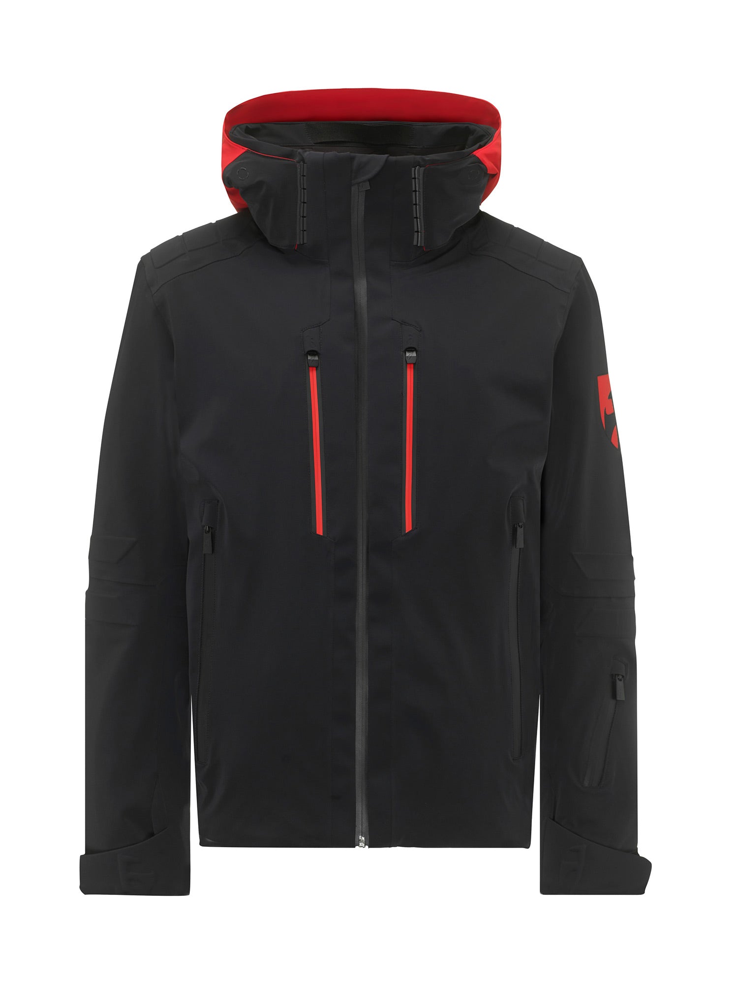 Toni Sailer Evan Skijacke Herren schwarz/rot schwarz/rot Bild 1