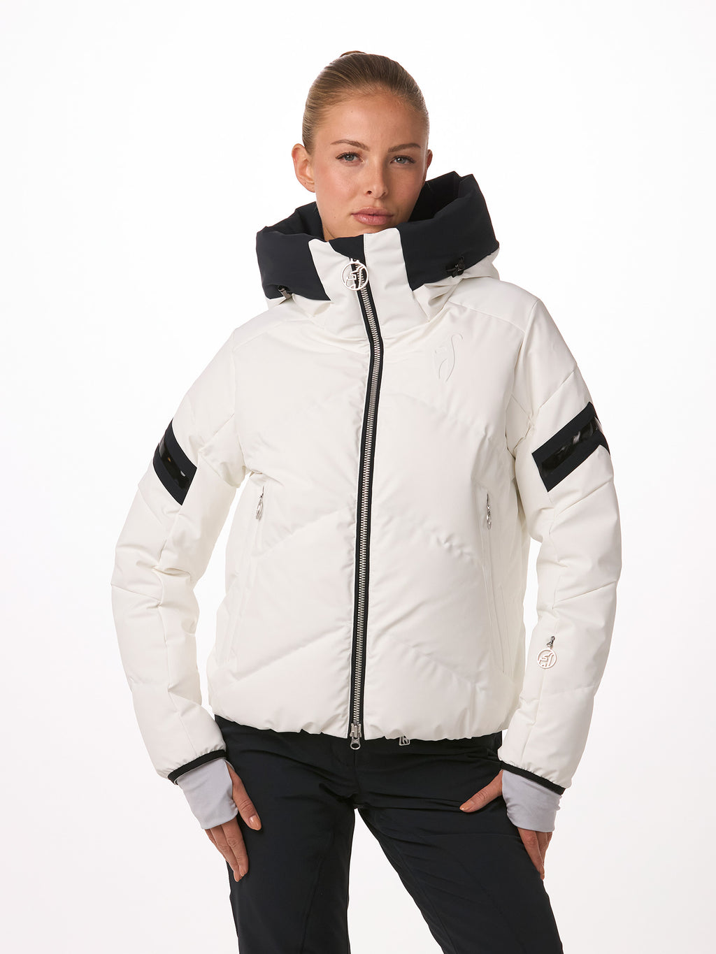 Toni Sailer Helena Stretch Skijacke Damen weiss weiss Bild 2