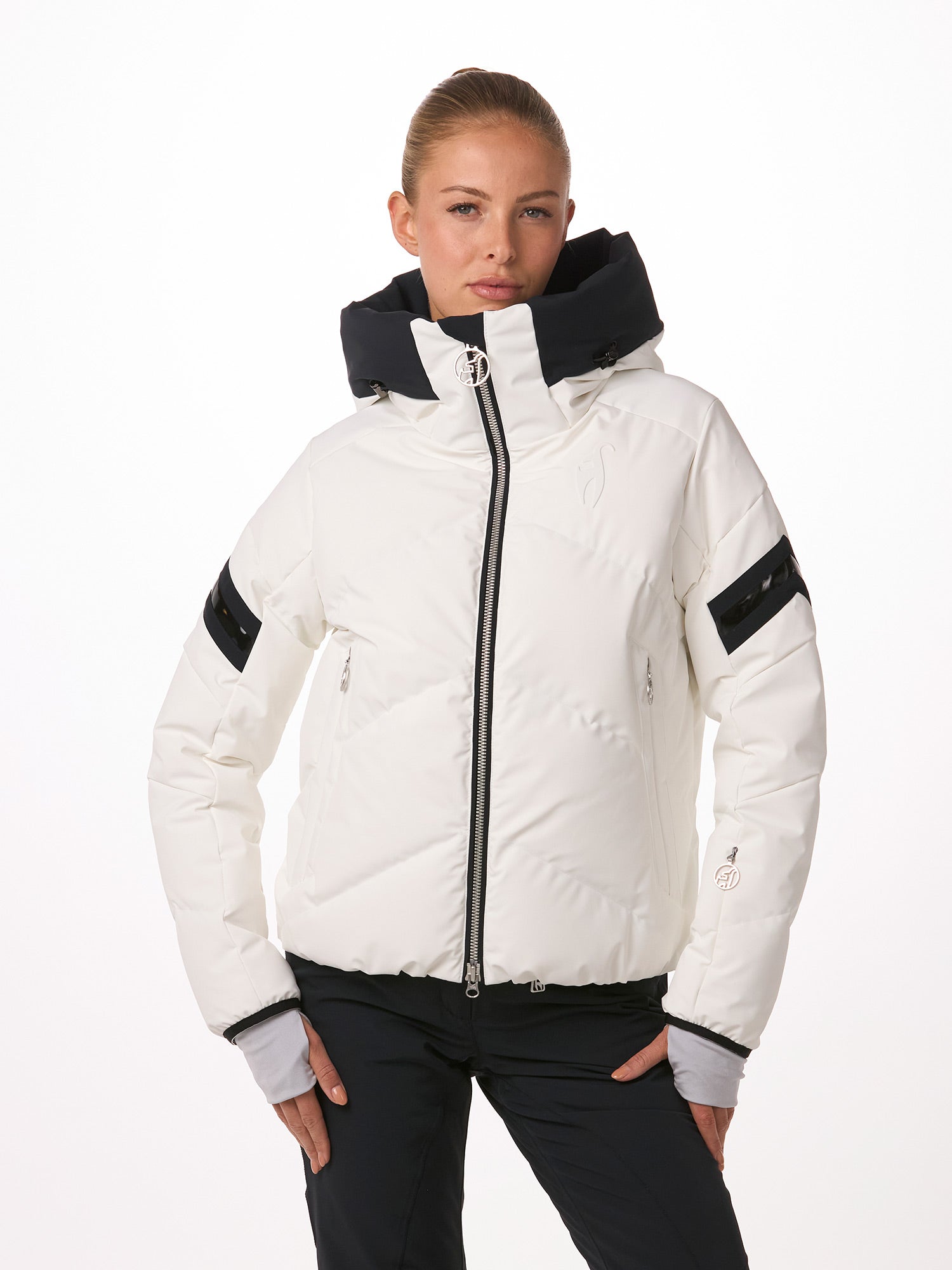 Toni Sailer Helena Stretch Skijacke Damen weiss weiss Bild 2