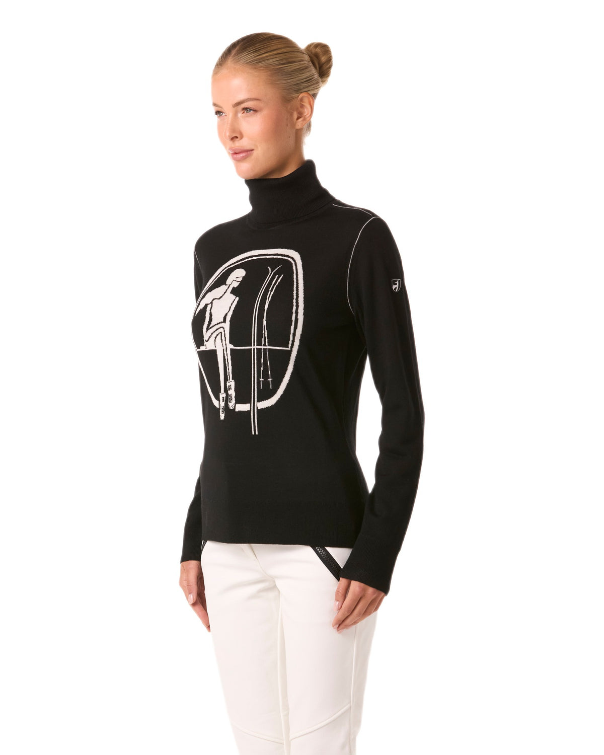 Toni Sailer JENNA Damen-Strickpullover schwarz Bild 4