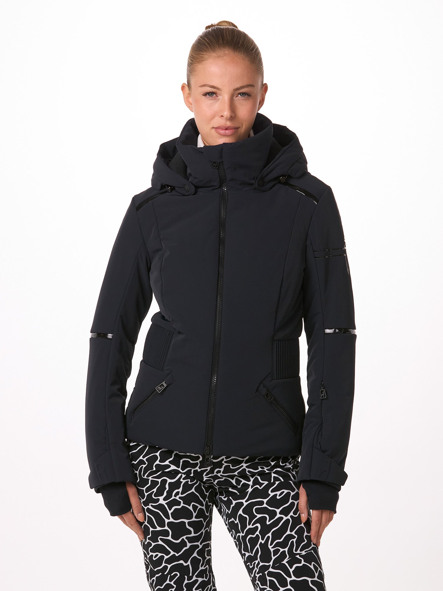 Toni Sailer Martha Skijacke Damen schwarz schwarz Bild 2