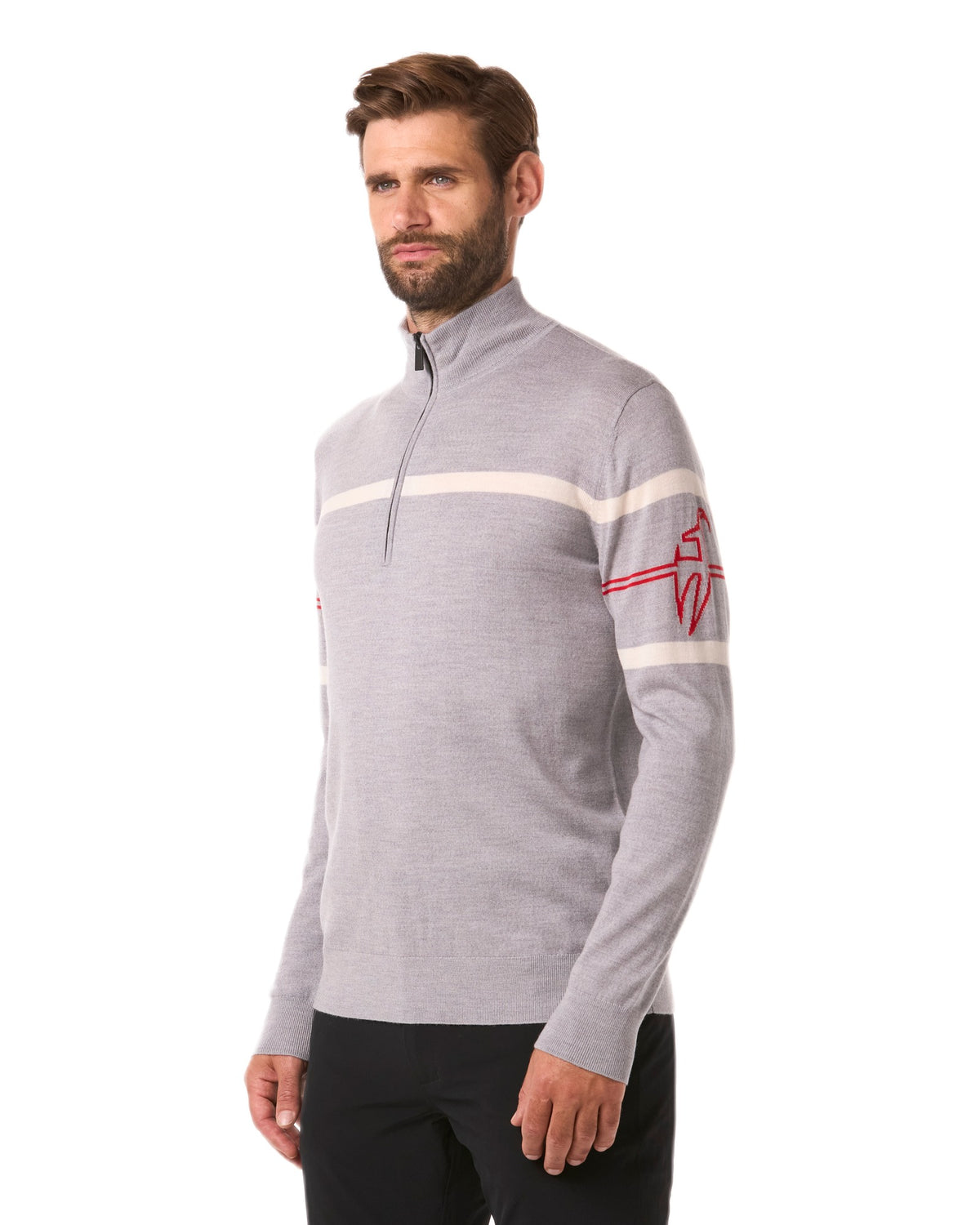 Toni Sailer NIELS Herren-Strickpullover schwarz Bild 8