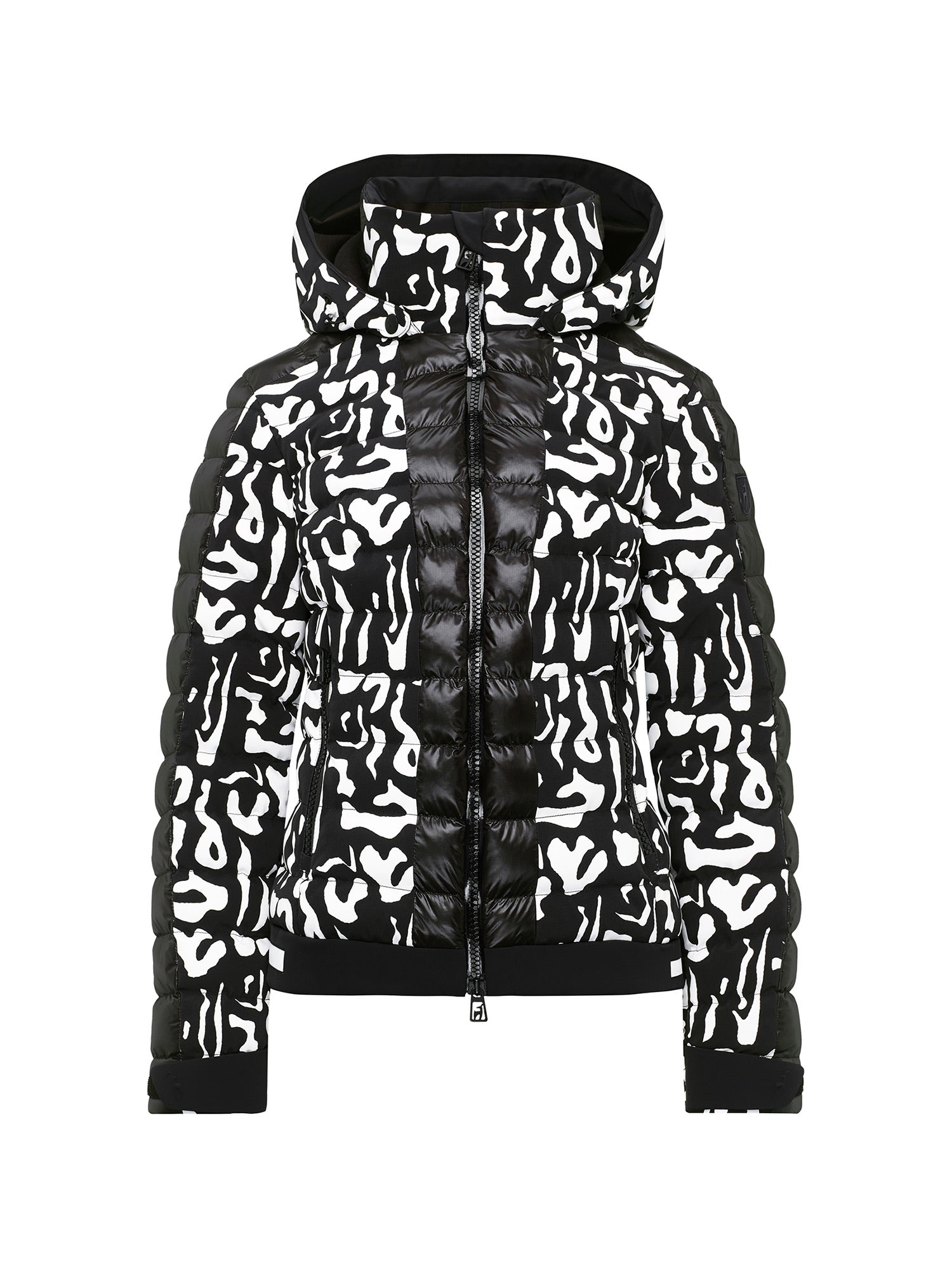 Toni Sailer Norma - Print Skijacke Damen schwarz/weiss - Toni Sailer - MEINFREUDENHAUS