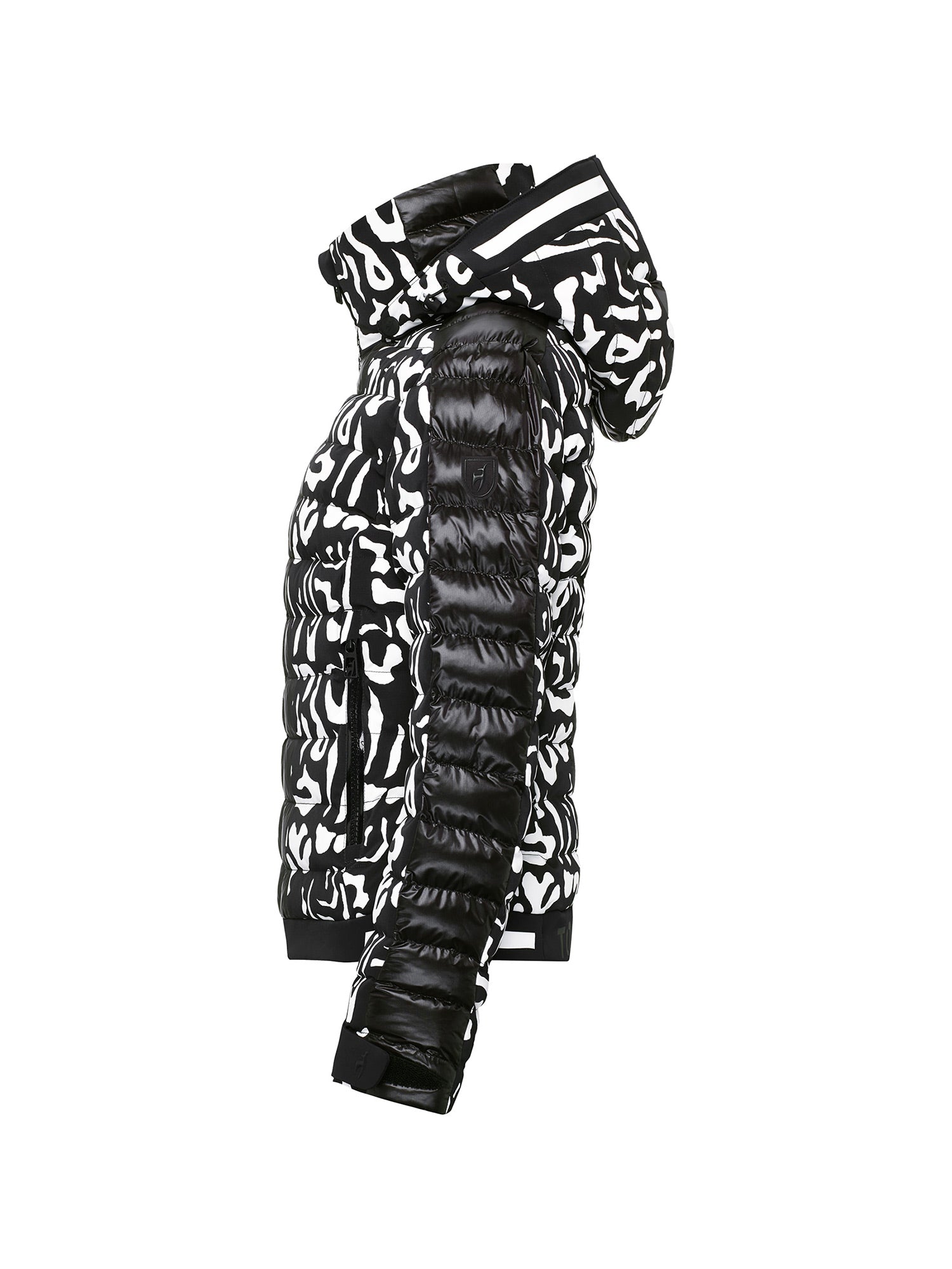 Toni Sailer Norma - Print Skijacke Damen schwarz/weiss - Toni Sailer - MEINFREUDENHAUS