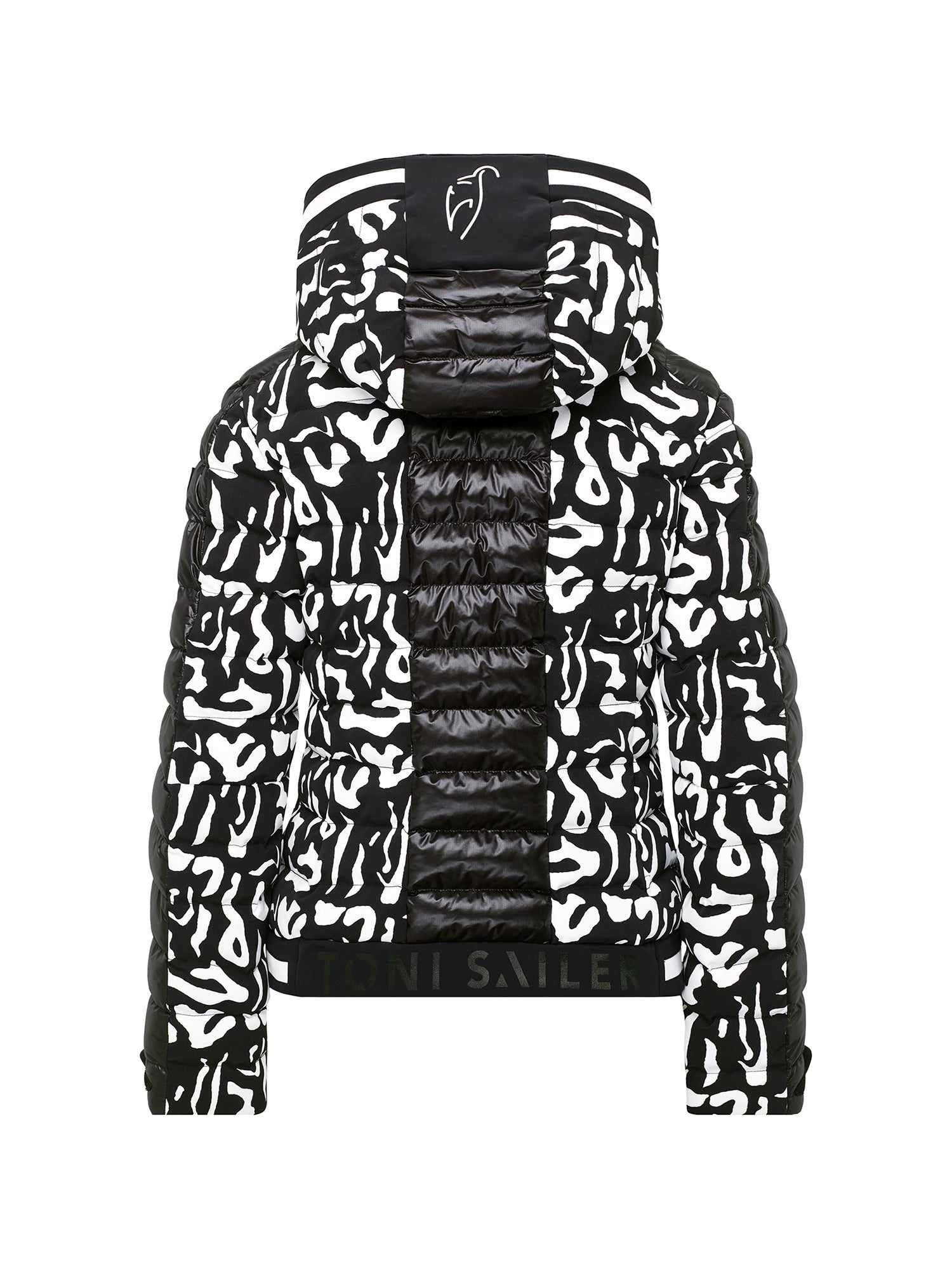Toni Sailer Norma - Print Skijacke Damen schwarz/weiss - Toni Sailer - MEINFREUDENHAUS