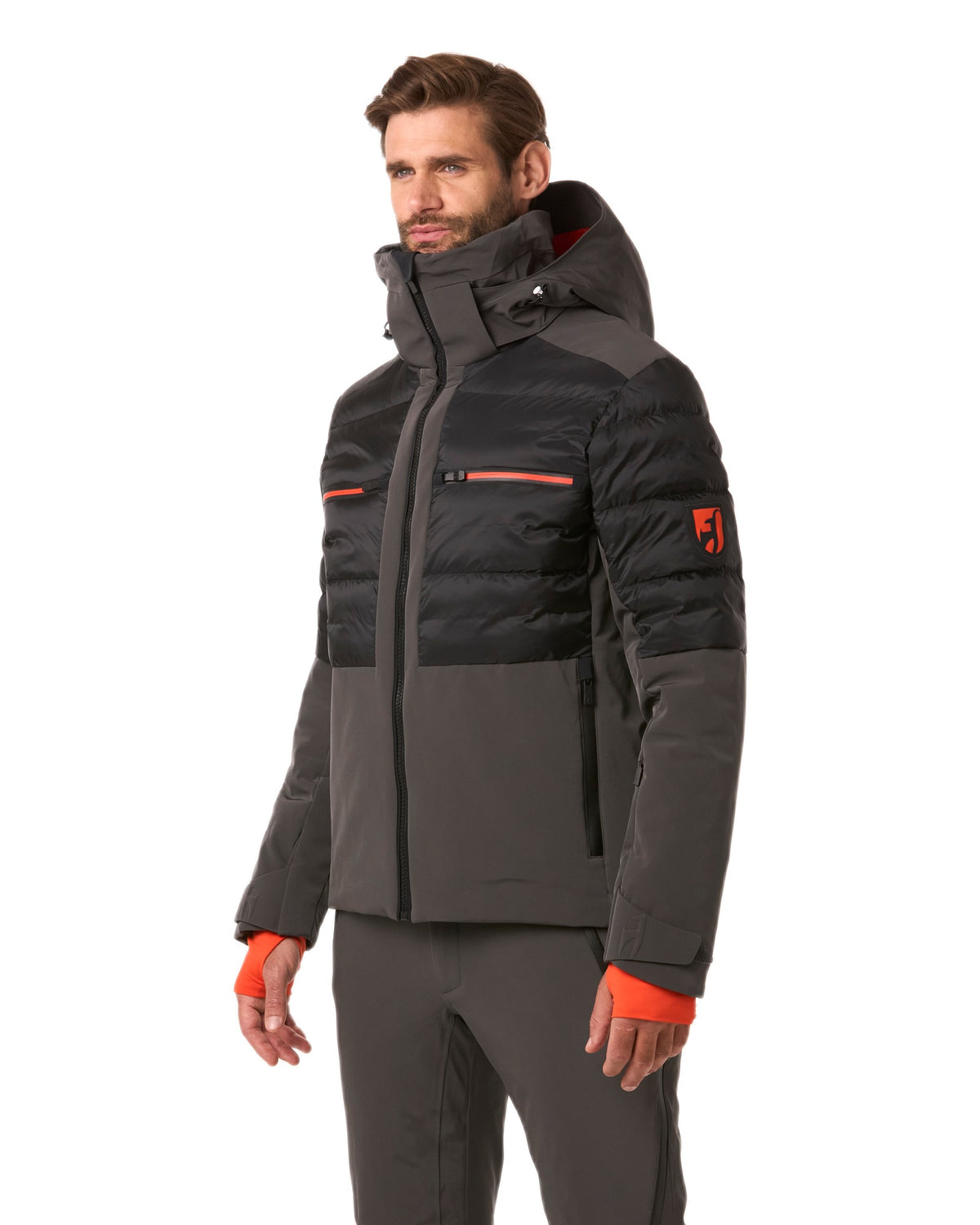 Toni Sailer OWEN Herren-Skijacke hellgrau Bild 7