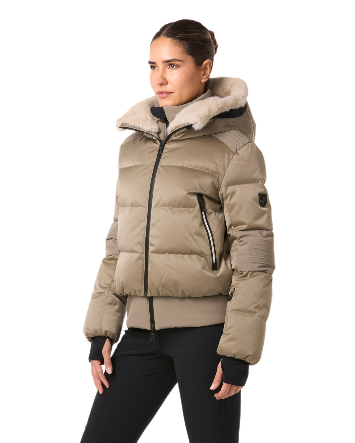 Toni Sailer SASHA Damen-Skijacke dunkelbraun Bild 7