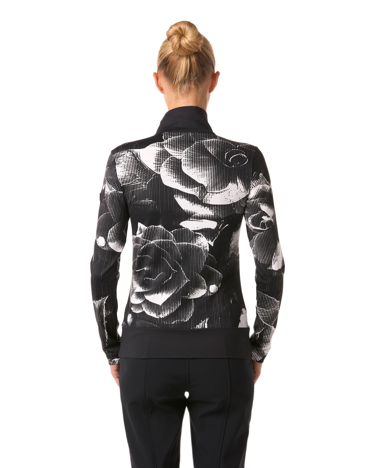 Toni Sailer WIEKA PRINT Damen-First-Layer schwarz Bild 4