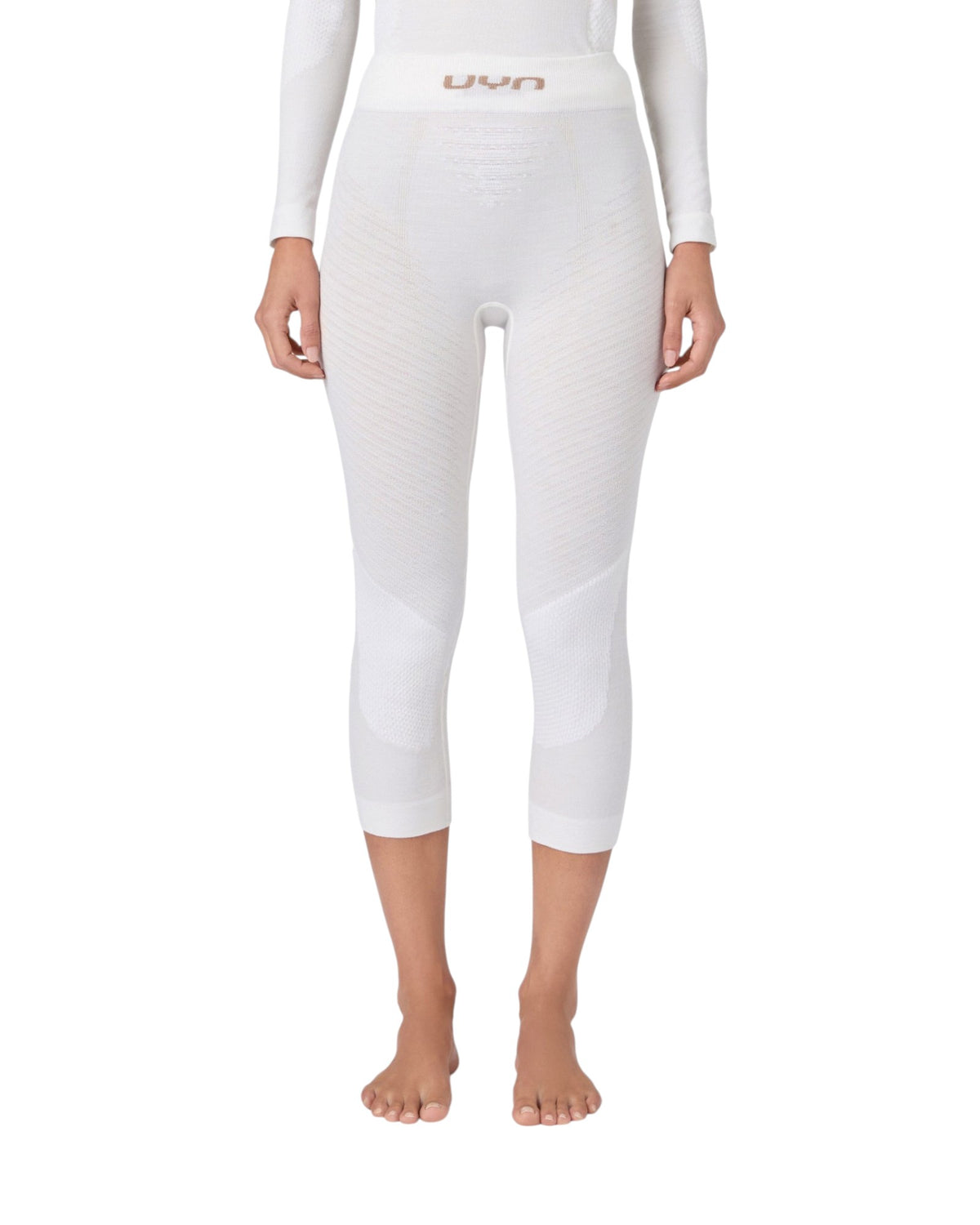 UYN Cashmere Biotech Damen-3/4-Thermohose Off-White Bild 3