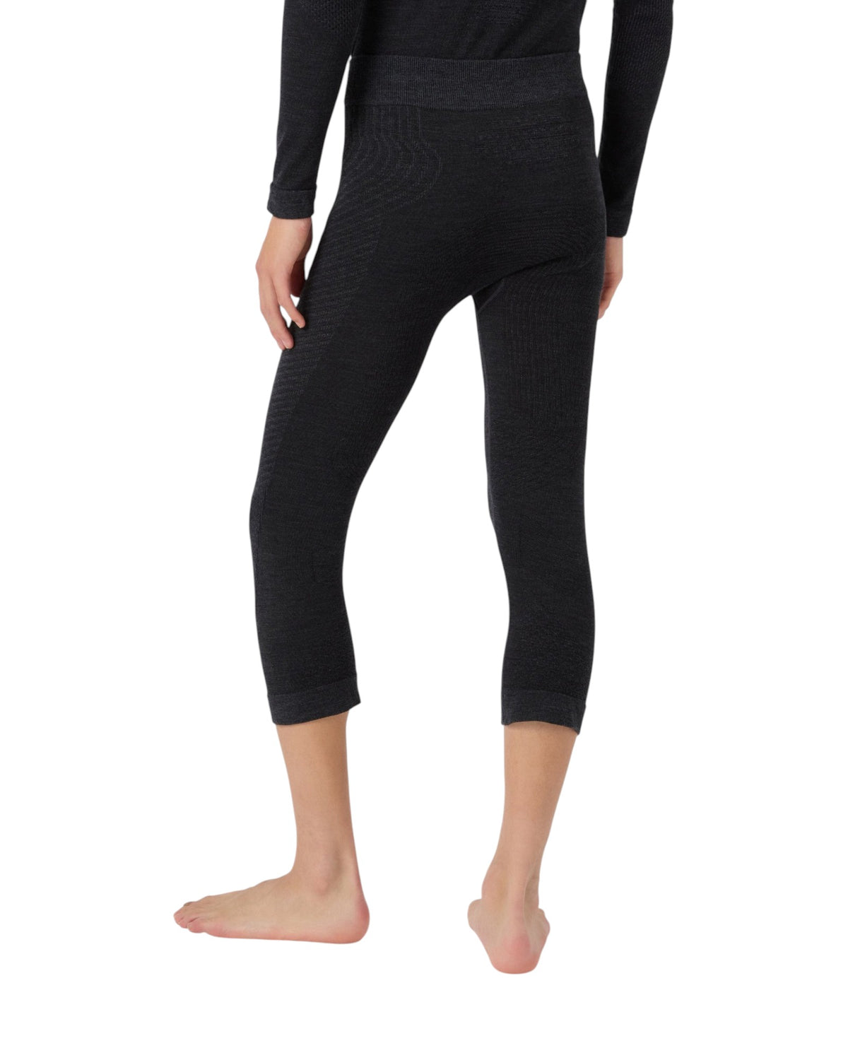 UYN Cashmere Biotech Herren-3/4-Thermohose schwarz/grau Bild 4