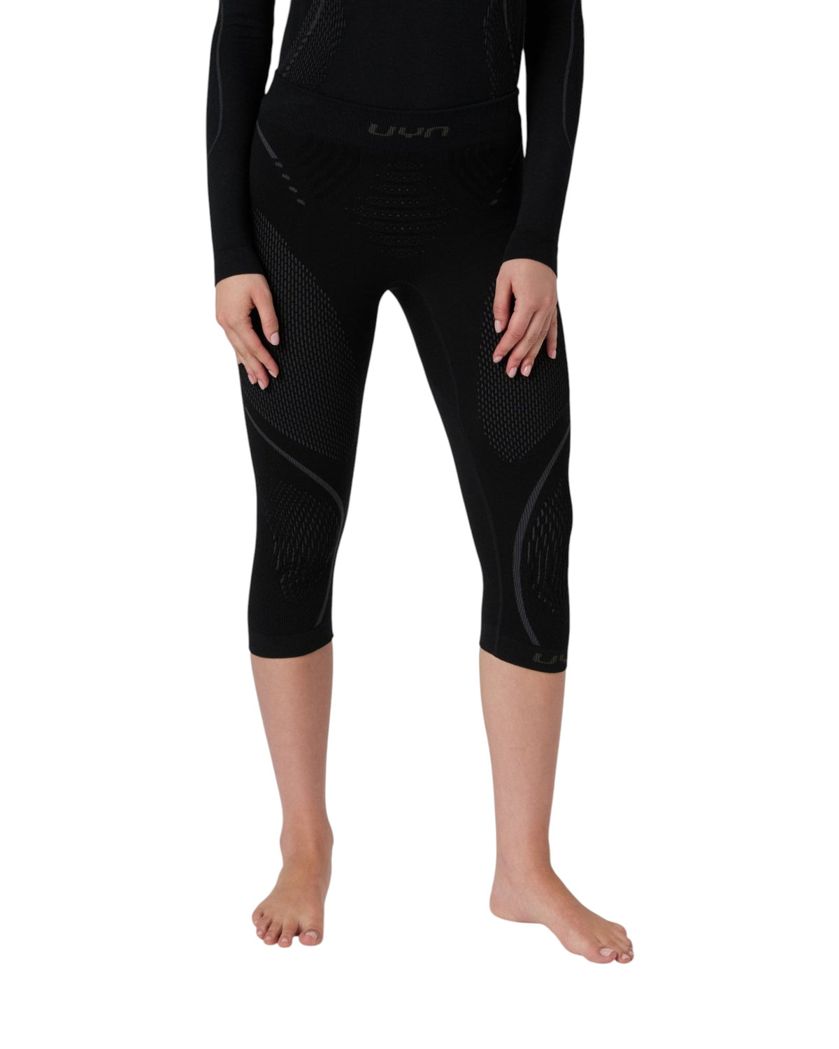 UYN Evolutyon Biotech Damen-3/4-Thermohose schwarz Bild 3