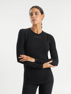Uyn Evolutyon Biotech Shirt Skiunterwäsche Damen schwarz schwarz Bild 6