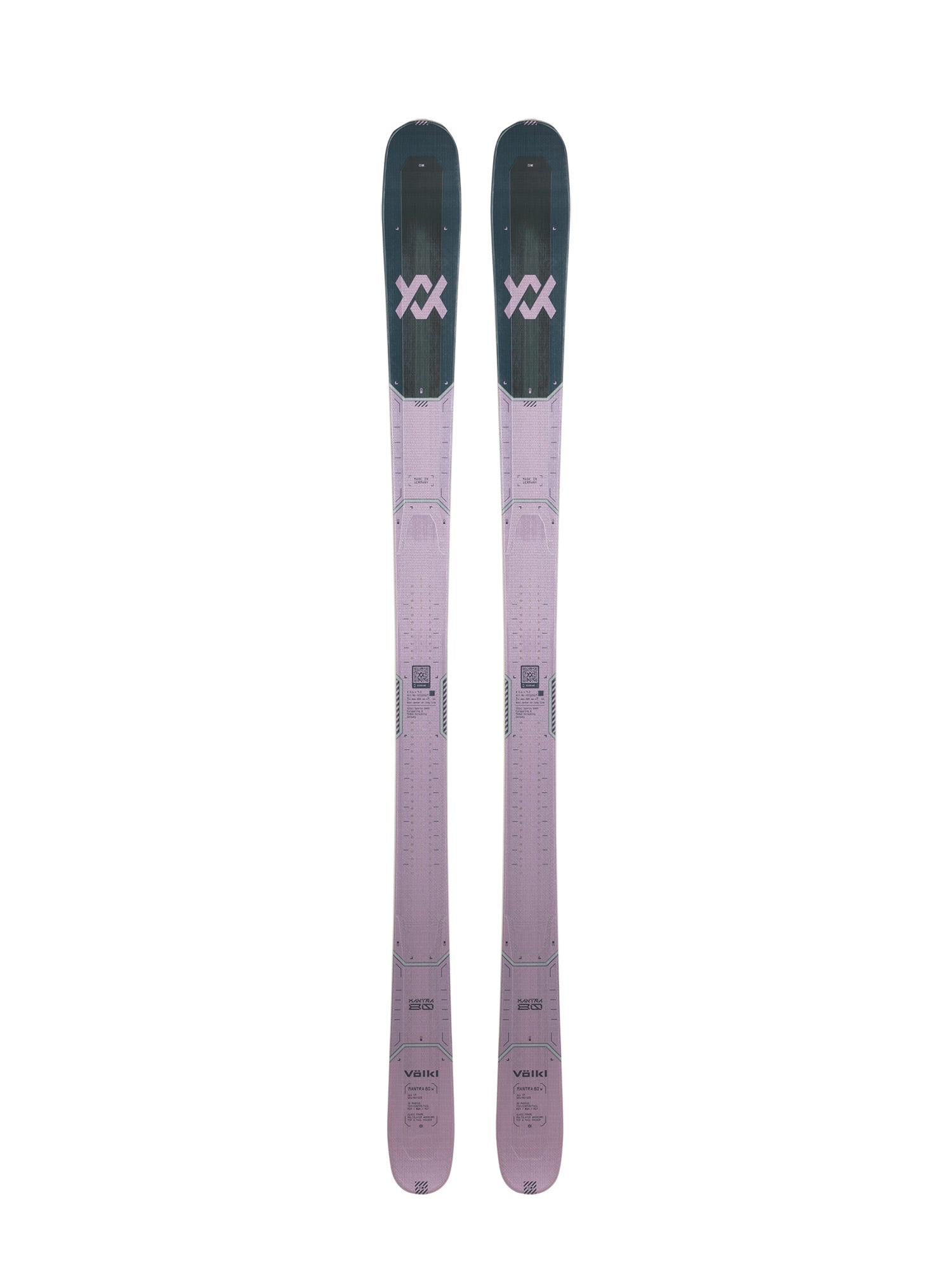Völkl Mantra 80 W Flat All-Mountain Ski Damen lila lila Bild 1