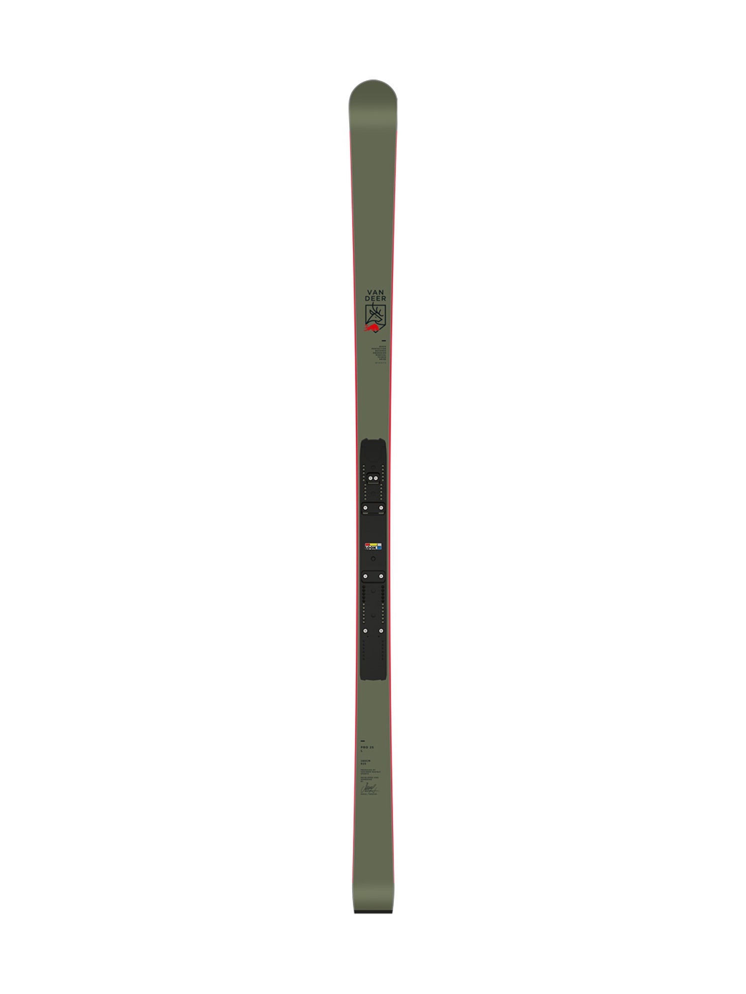 Van Deer - Red Bull Sports 21 Pro S Pisten Ski Unisex dunkelgrün dunkelgrün Bild 1