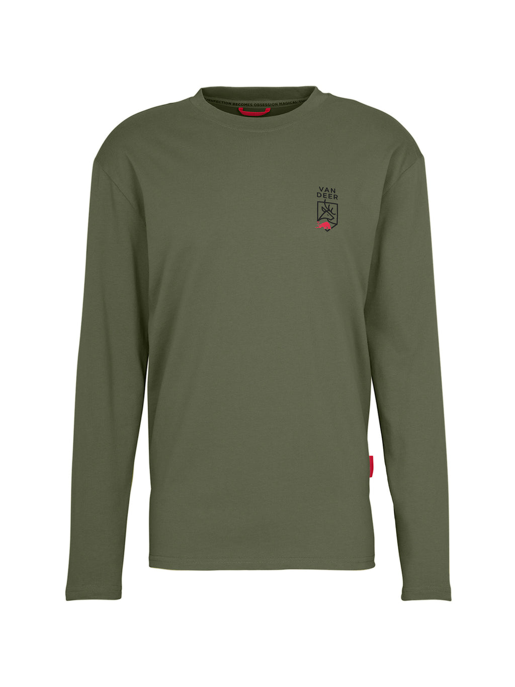 Van Deer - Red Bull Sports Essential Longsleeve Herren olive olive Bild 1