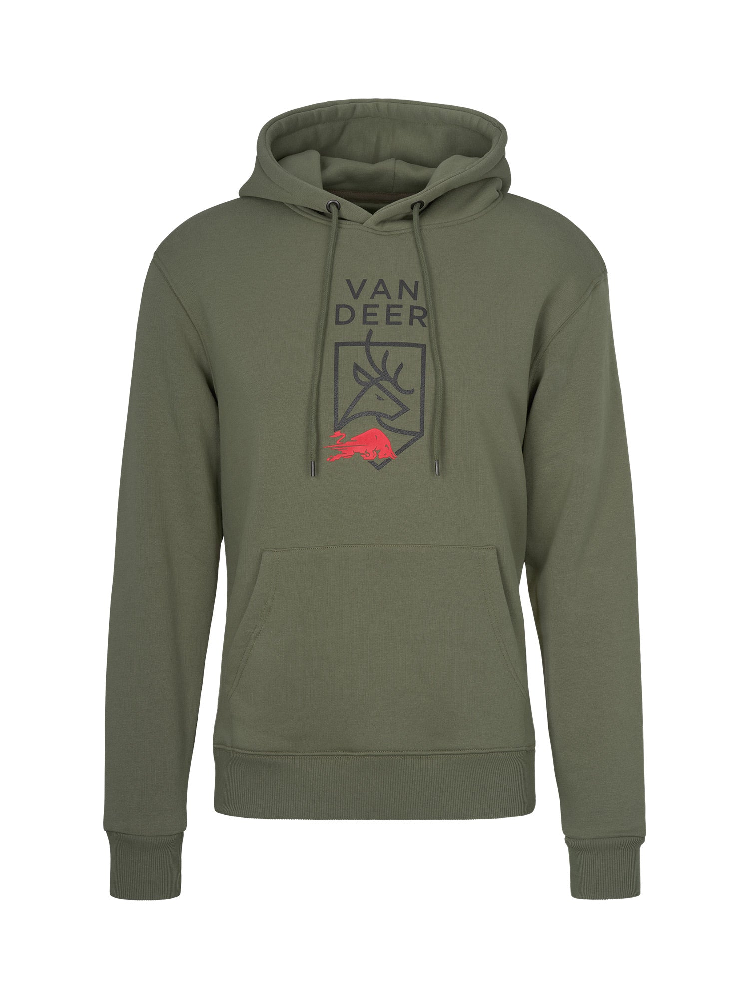 Van Deer - Red Bull Sports Logo Hoodie Herren dunkelgrün dunkelgrün Bild 1