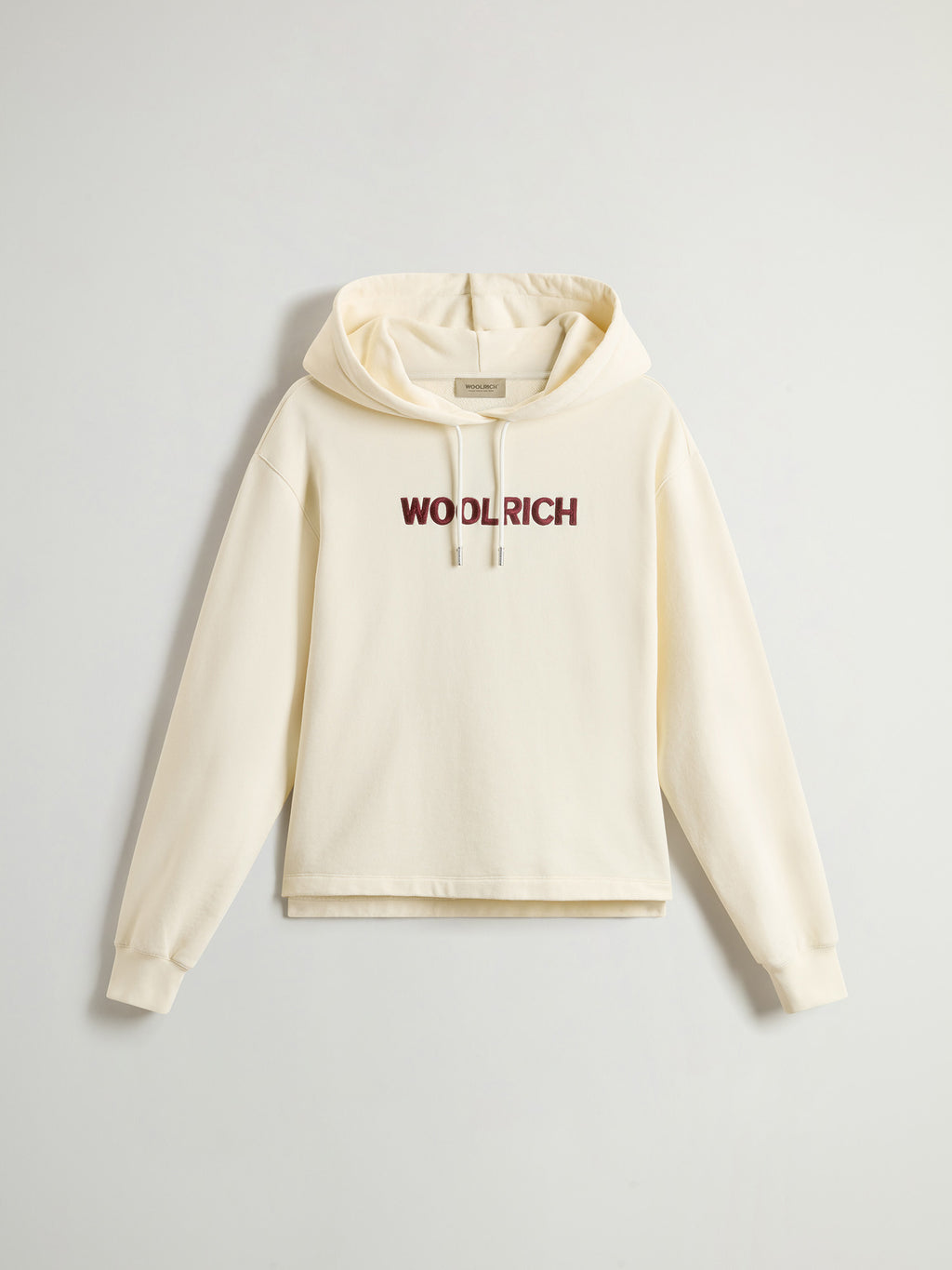 Woolrich Classic Fleece Hoodie Damen Off-White Off-White Bild 1