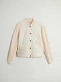 Woolrich Compact Light Nylon Hybrid Jacke Damen Off-White Off-White Bild 1