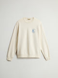 Woolrich Graphic Crewneck Sweater Damen dunkelgrün dunkelgrün Bild 4
