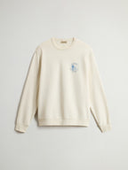 Woolrich Graphic Crewneck Sweater Damen dunkelgrün dunkelgrün Bild 4