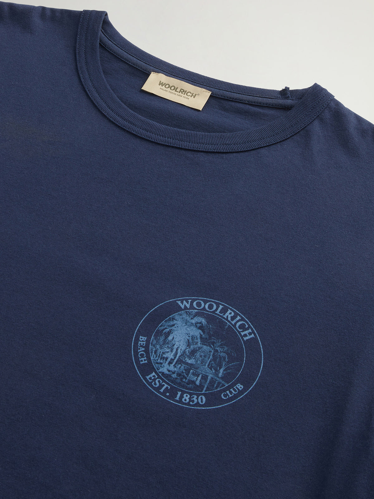 Woolrich Graphic T-Shirt Herren dunkelblau dunkelblau Bild 5