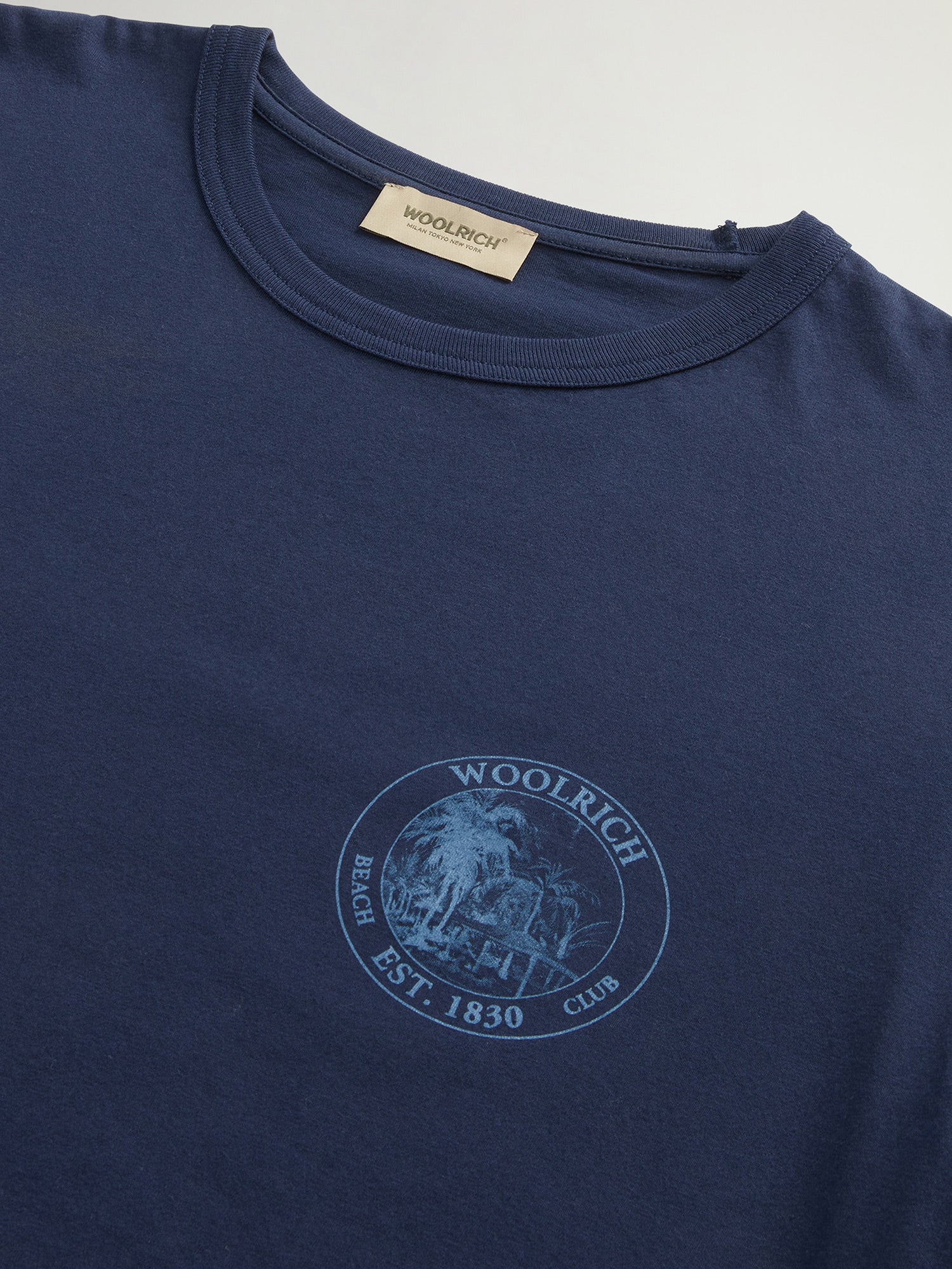 Woolrich Graphic T-Shirt Herren dunkelblau dunkelblau Bild 5