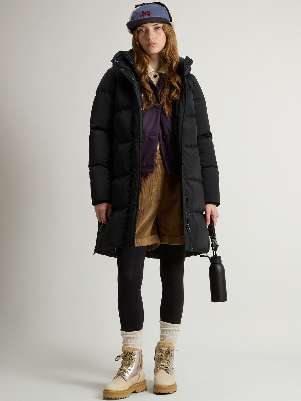 Woolrich Kelly Mantel Damen schwarz schwarz Bild 3