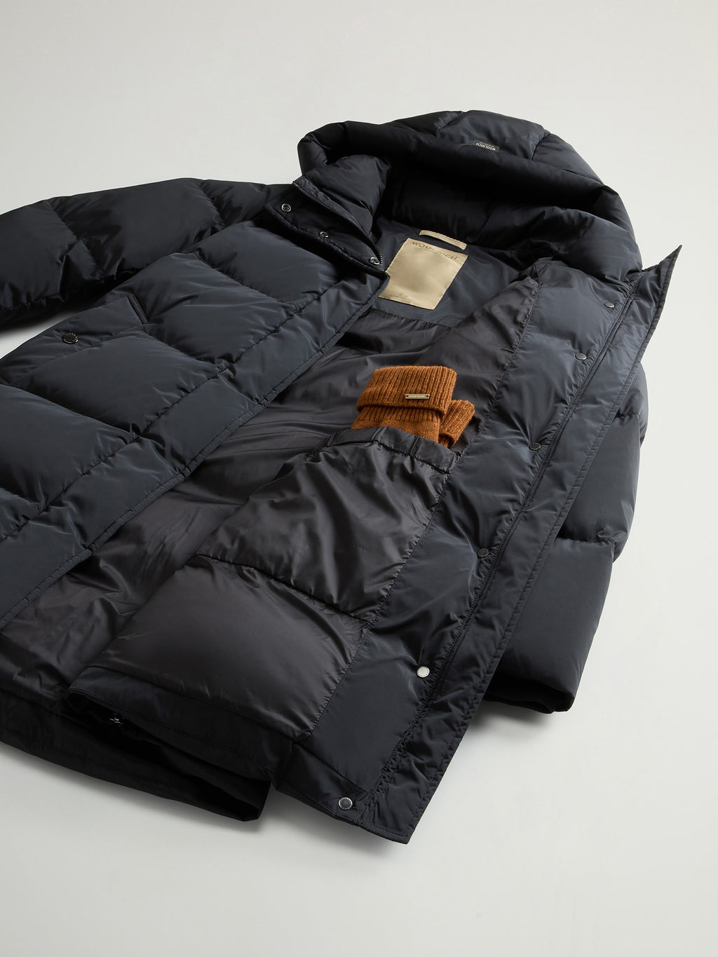 Woolrich Kelly Mantel Damen schwarz schwarz Bild 4