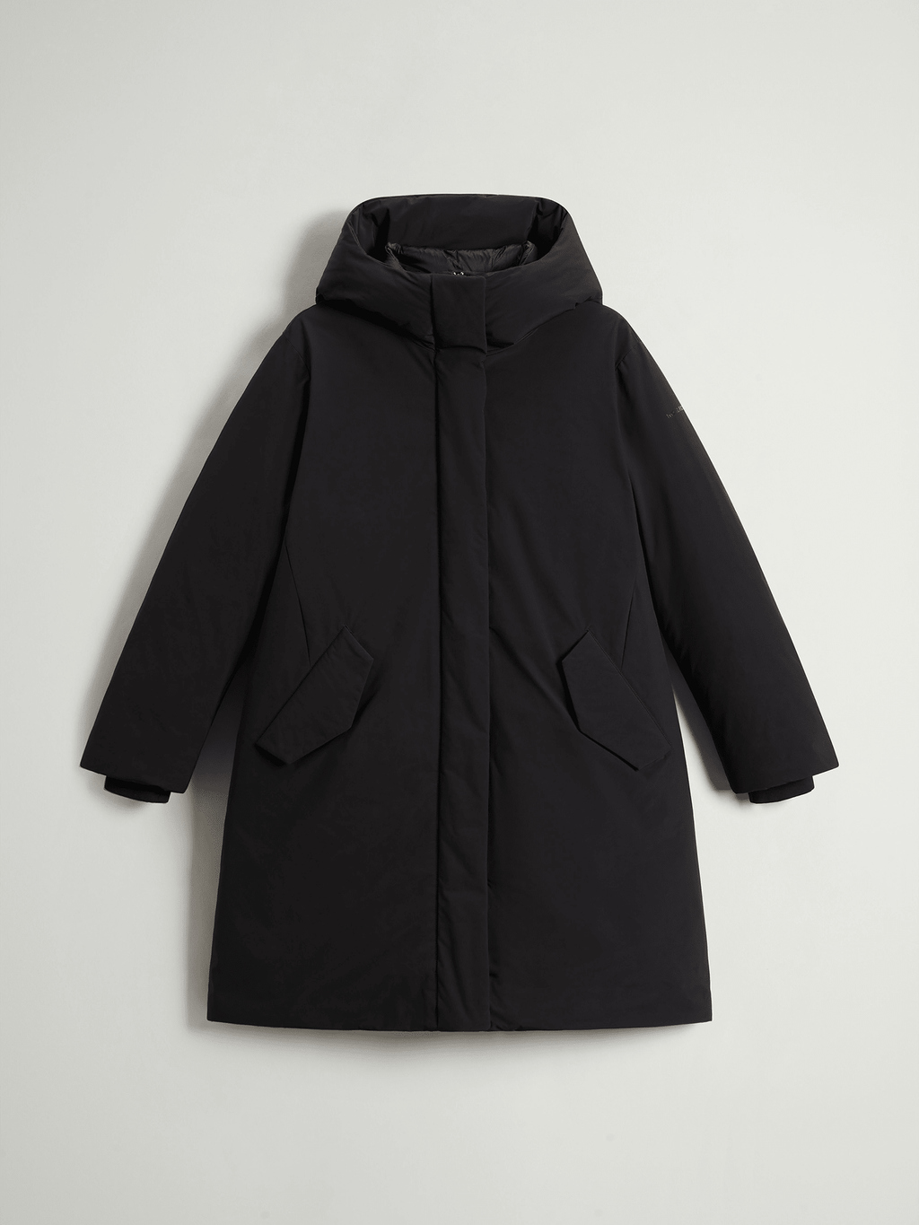 Woolrich Luxury Cocoon Mantel Damen schwarz schwarz Bild 1