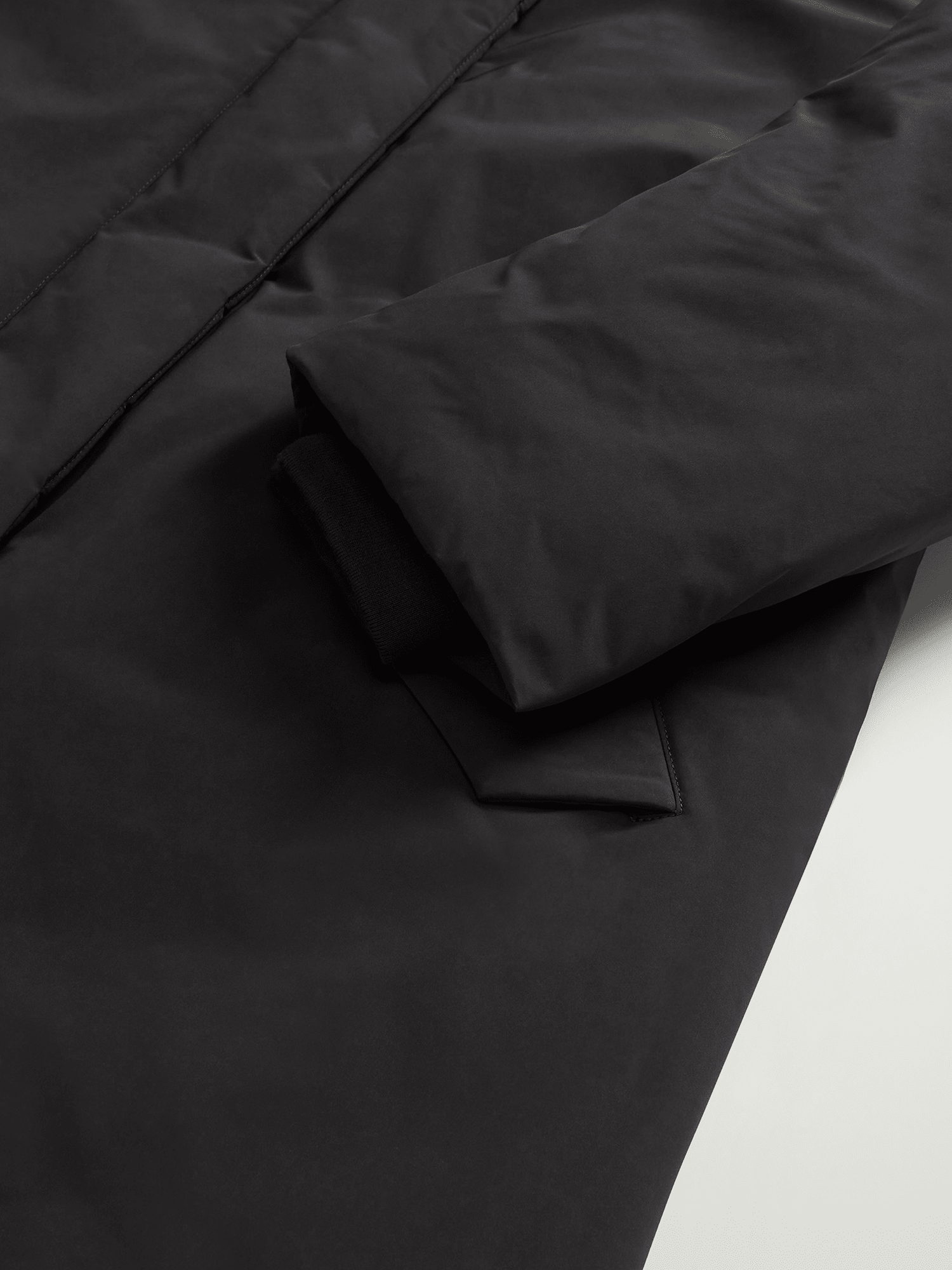 Woolrich Luxury Cocoon Mantel Damen schwarz schwarz Bild 4