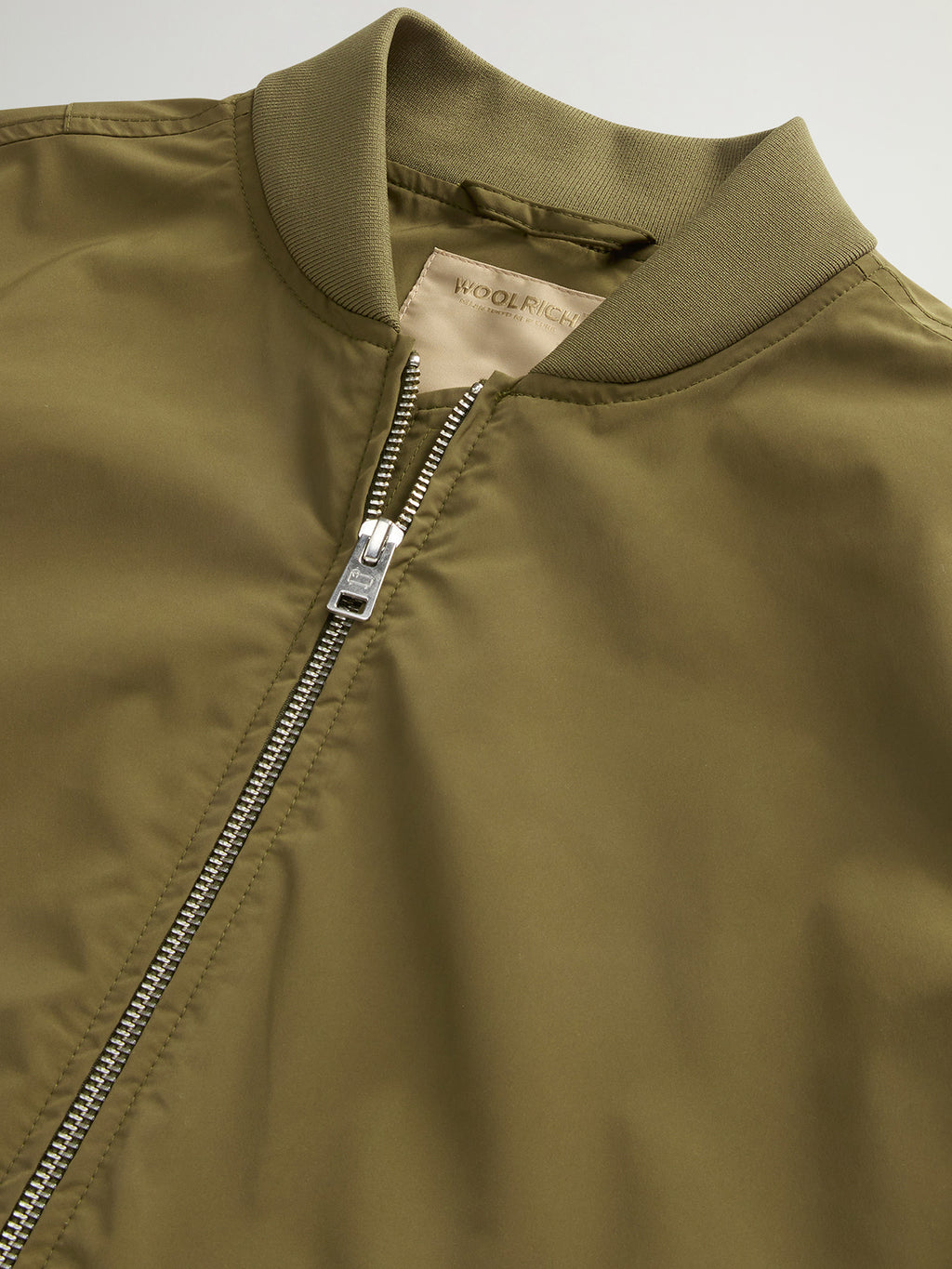 Woolrich Summer Bomber Jacke Damen dunkelgrün dunkelgrün Bild 5