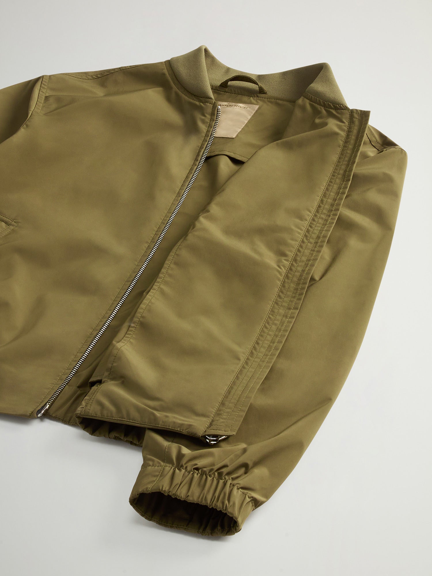 Woolrich Summer Bomber Jacke Damen dunkelgrün dunkelgrün Bild 7