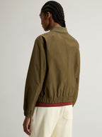 Woolrich Summer Bomber Jacke Damen dunkelgrün dunkelgrün Bild 8